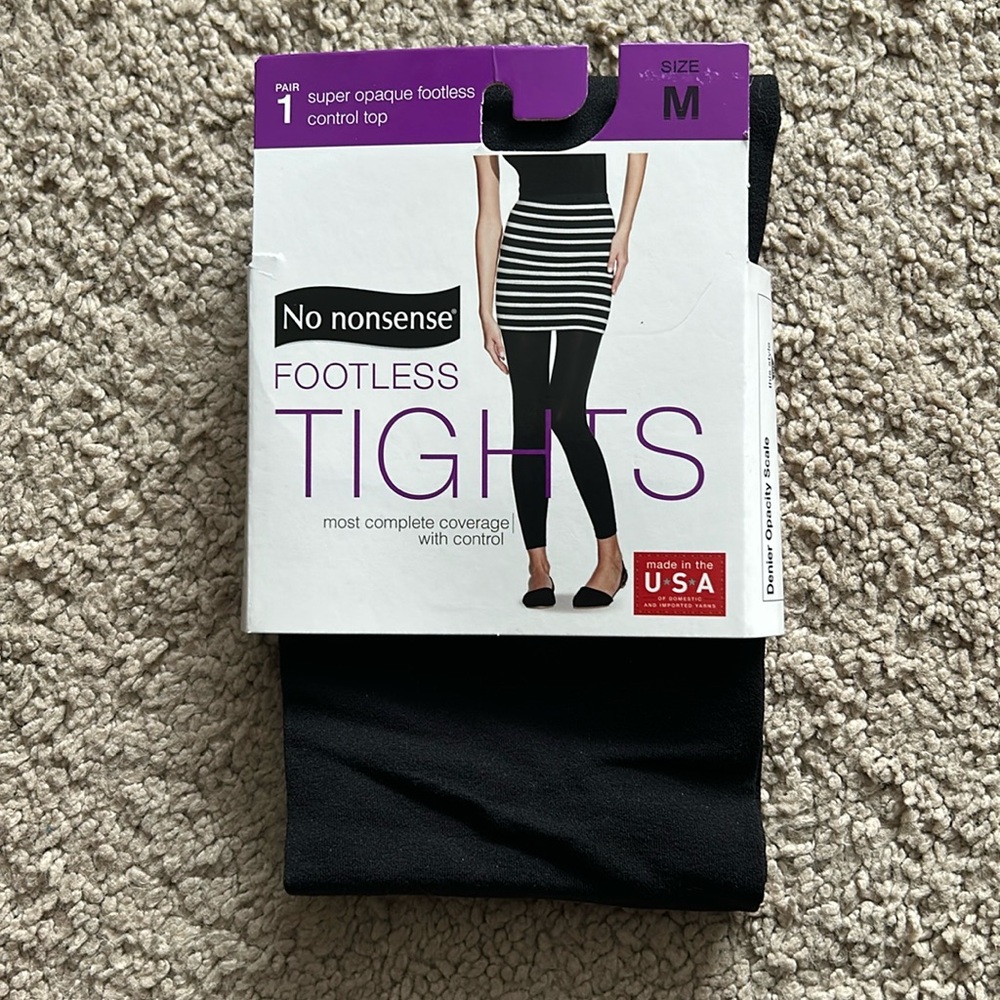 No Nonsense Footless Tights